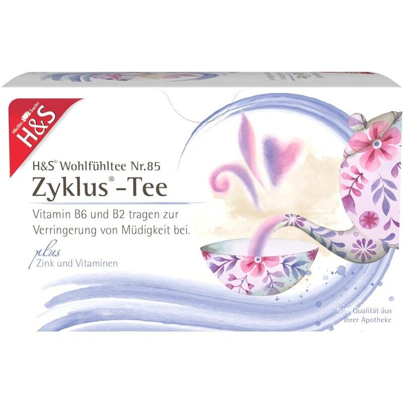 H&S Zyklus-Tee mit Zink und Vitaminen Filterbeutel