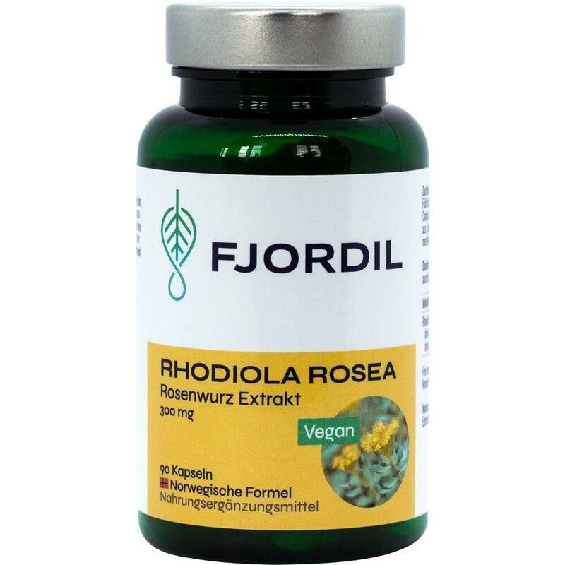 FJORDIL Rhodiola rosea Kapseln