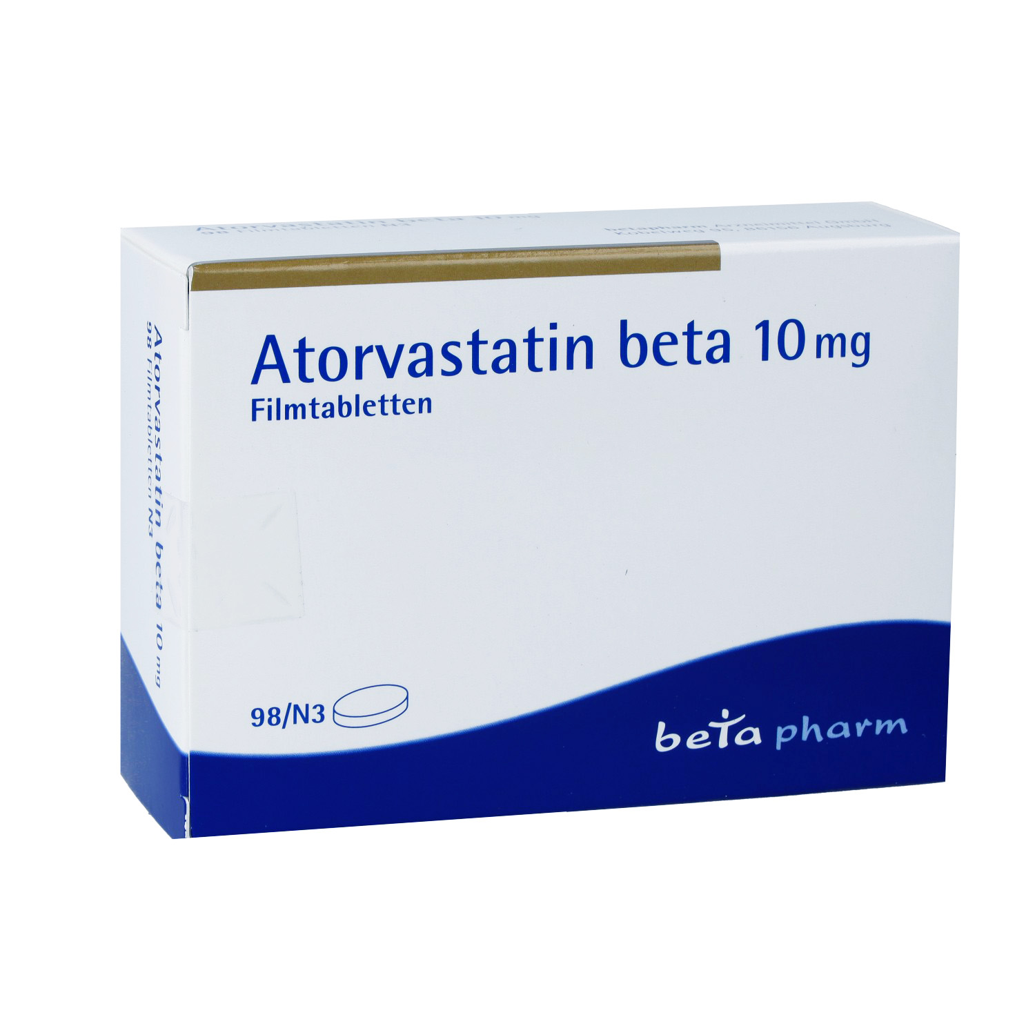 ATORVASTATIN beta 10 mg Filmtabletten