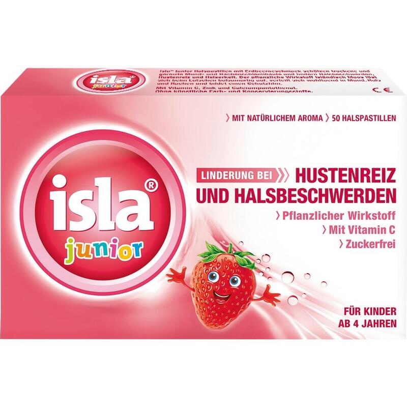 isla junior Halspastillen – Bei Kinderhalsschmerzen (ab 4 Jahren)