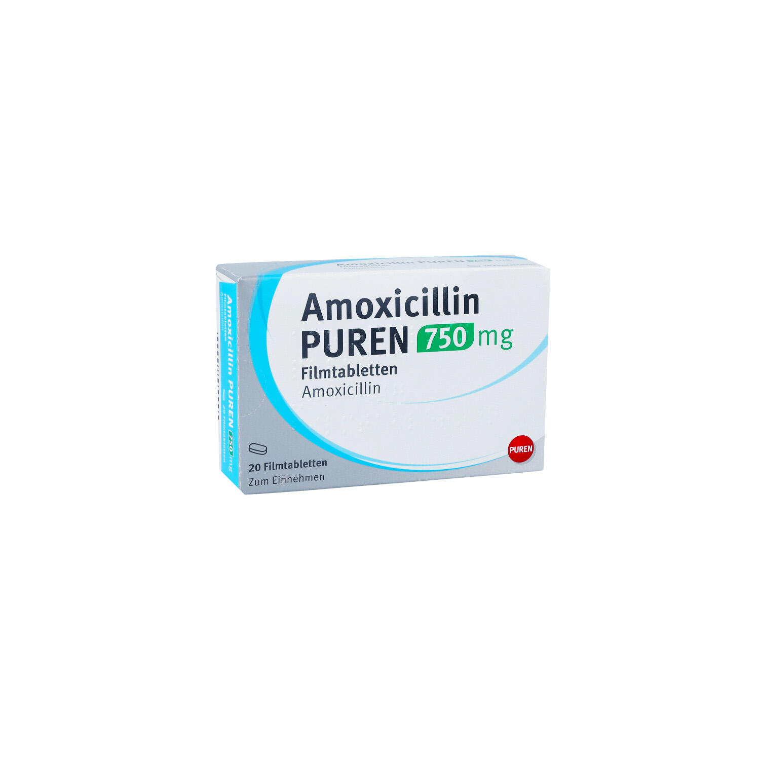 AMOXICILLIN PUREN 750 mg Filmtabletten