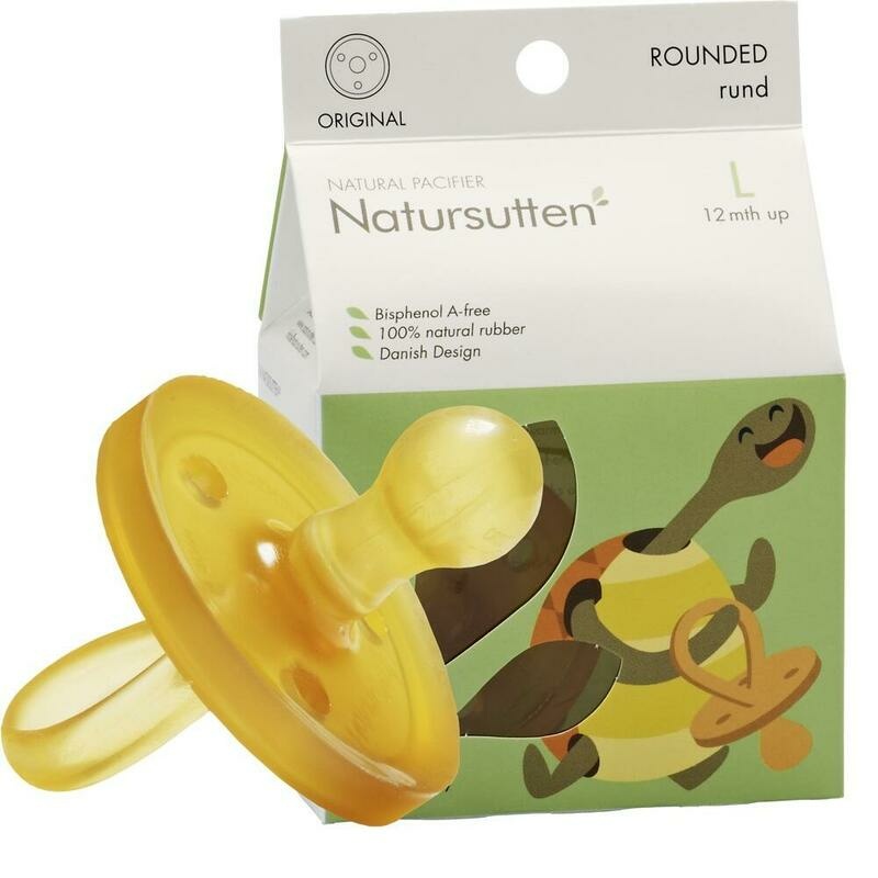 BIO SCHNULLER Rundschild Kirschform L Natursutten