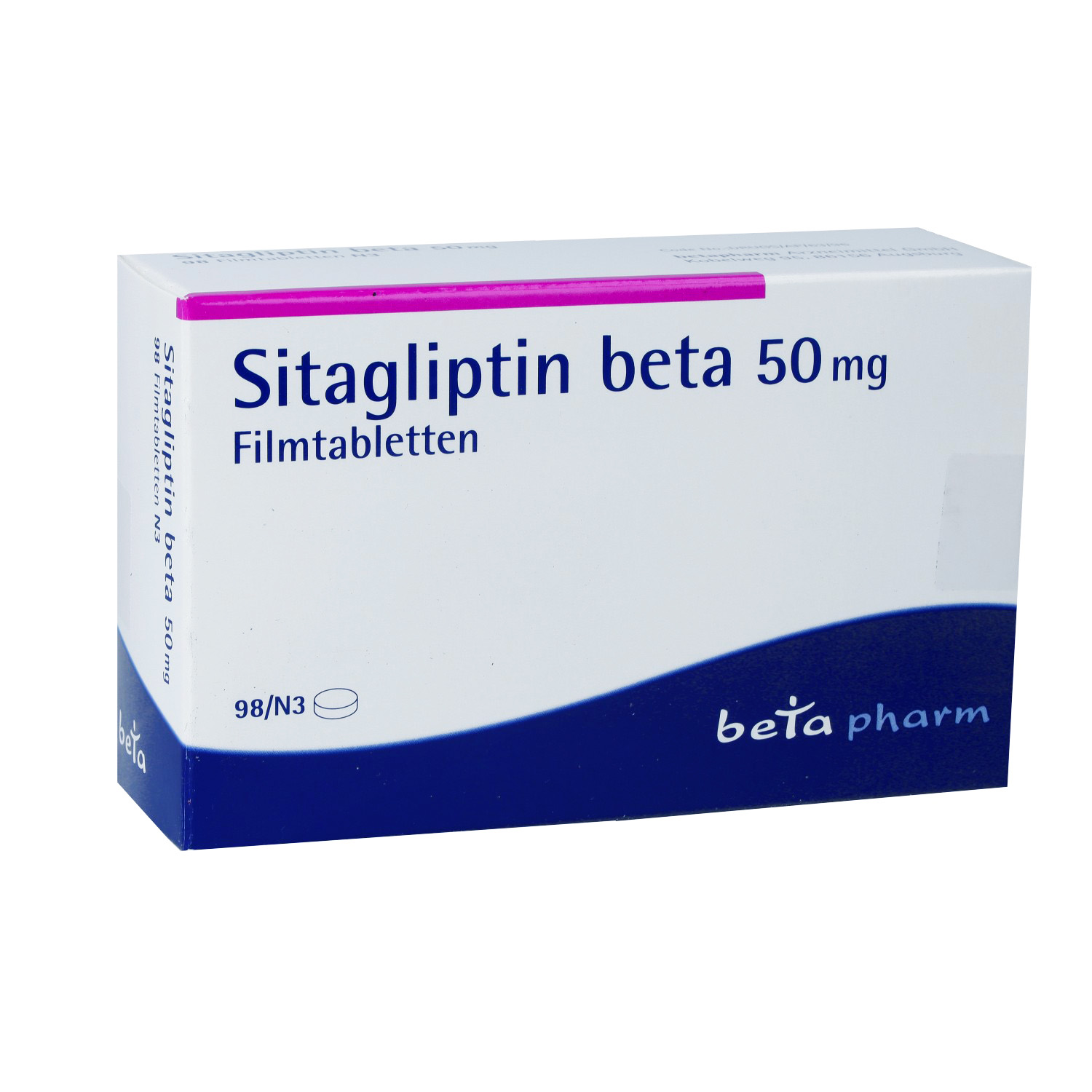 SITAGLIPTIN beta 50 mg Filmtabletten