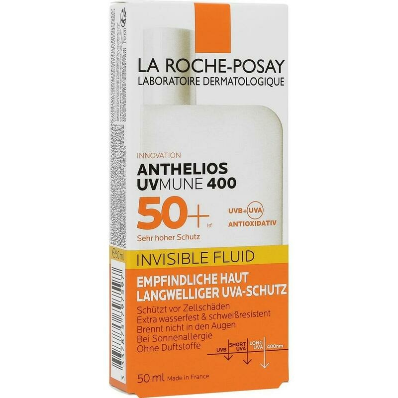 La Roche-Posay Anthelios UVMune 400 Invisible Fluid LSF 50+ – Bei Sonnenallergie & empfindlicher Haut