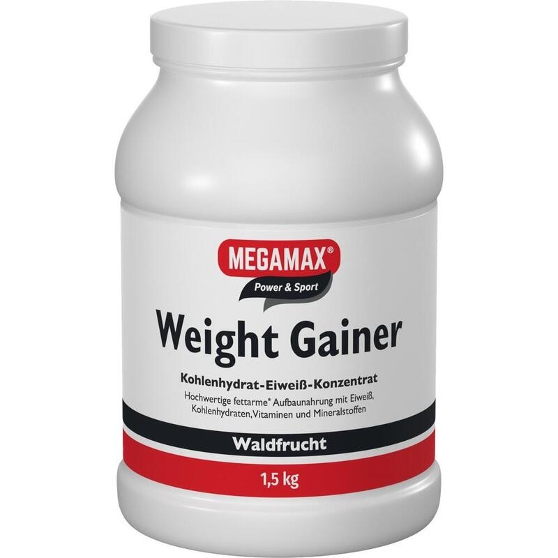 WEIGHT GAINER Megamax Waldfrucht Pulver