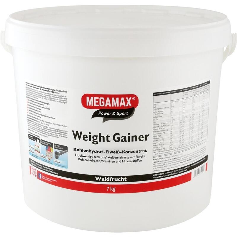 WEIGHT GAINER Megamax Waldfrucht Pulver