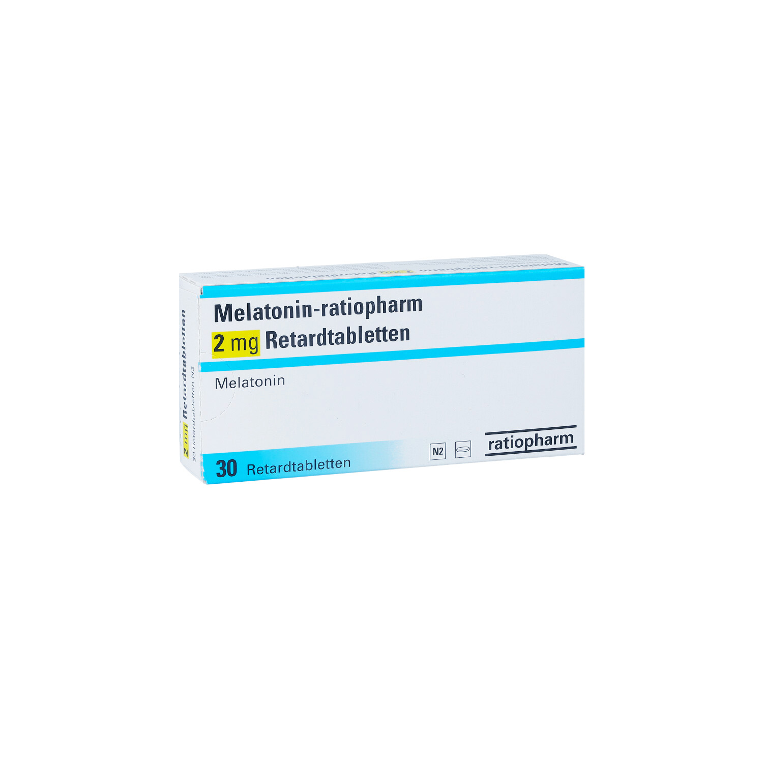MELATONIN-RATIOPHARM 2 mg Retardtabletten