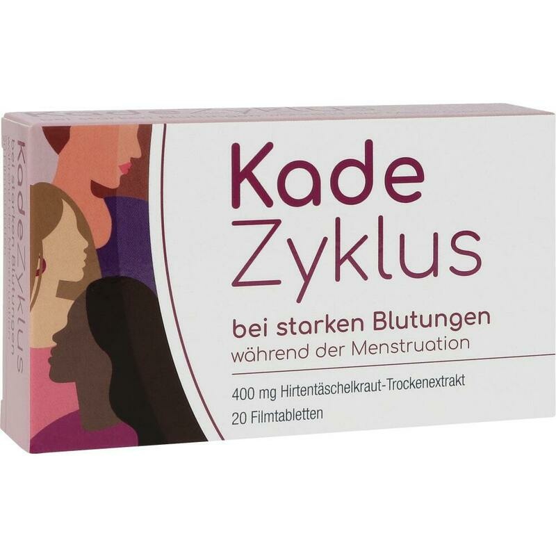 KADEZYKLUS bei starken Blutung.w.d.Menst 400mg FTA