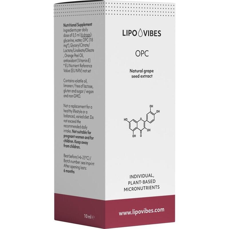 LIPOVIBES Pure OPC Tropfen zum Einnehmen