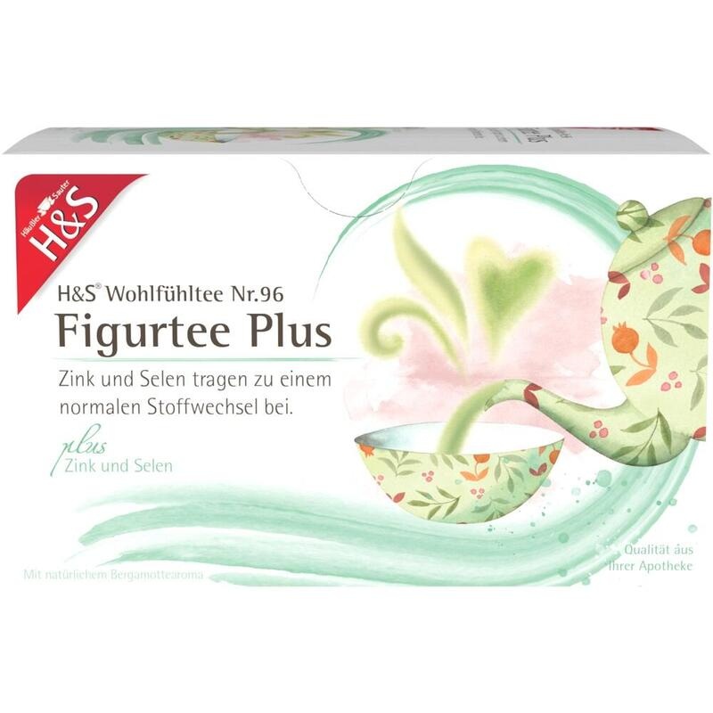 H&S Figurtee Plus mit Zink und Selen Filterbeutel