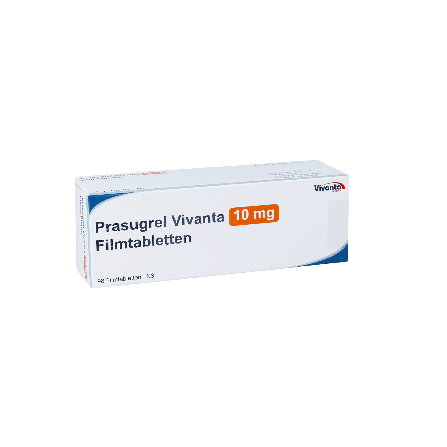 PRASUGREL Vivanta 10 mg Filmtabletten