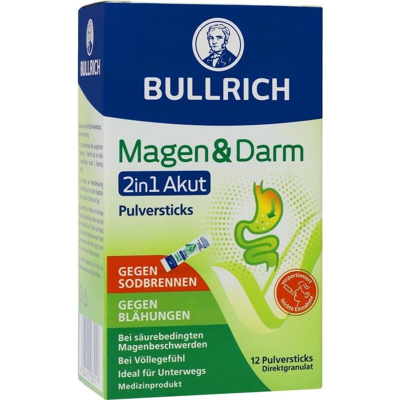 BULLRICH Magen & Darm 2in1 Akut Pulver Sticks