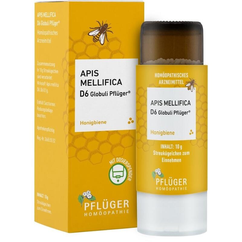 APIS MELLIFICA D 6 Globuli Pflüger Globulispender