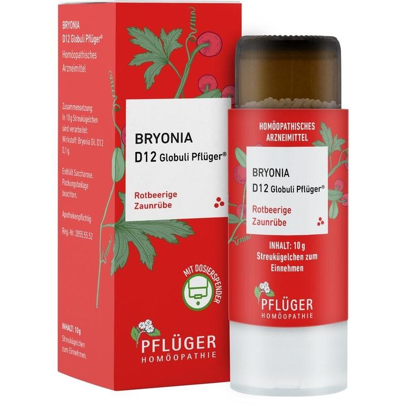 BRYONIA D 12 Globuli Pflüger Globulispender