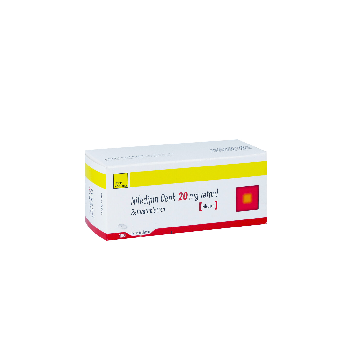 NIFEDIPIN Denk 20 mg retard Tabletten