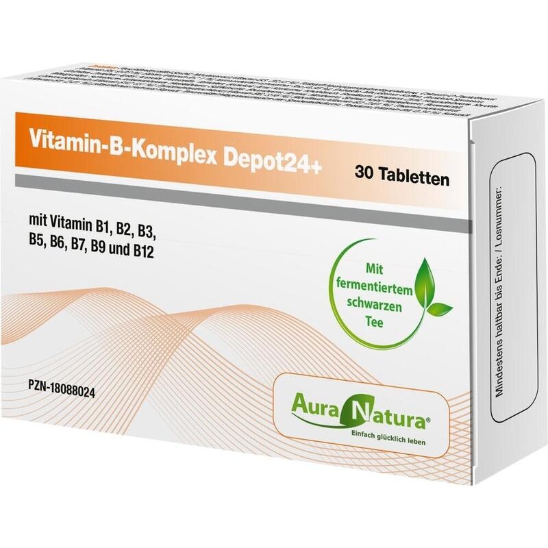 AURANATURA Vitamin B-Komplex Depot 24+ Tabletten