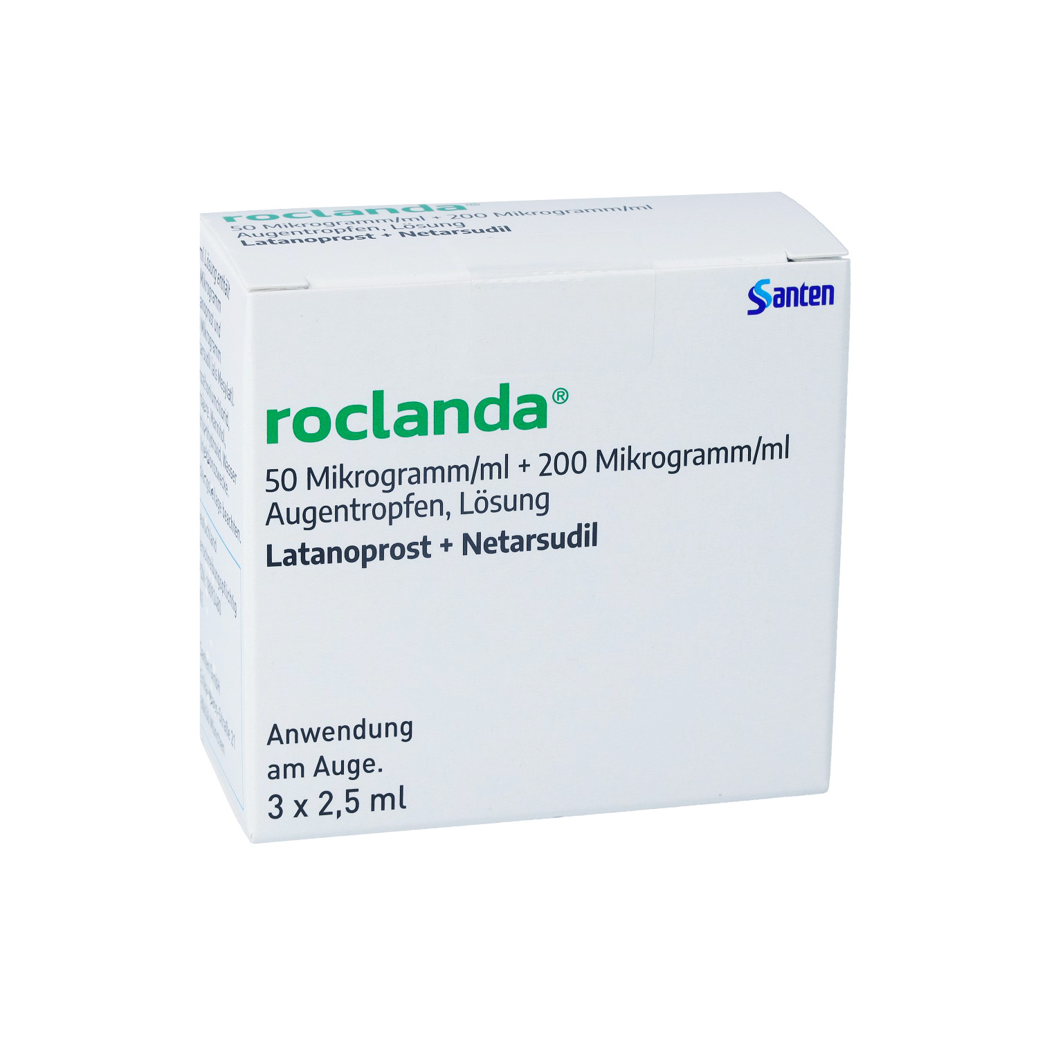 ROCLANDA 50 μg/ml + 200 μg/ml Augentropfen Lösung