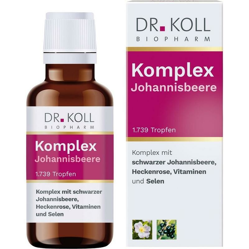 KOMPLEX Johannisbeere Dr.Koll Gemmo Heckenrose Tro