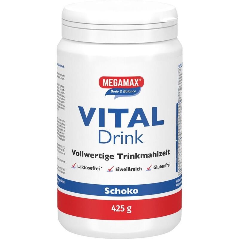 MEGAMAX Vital Drink Schoko Pulver
