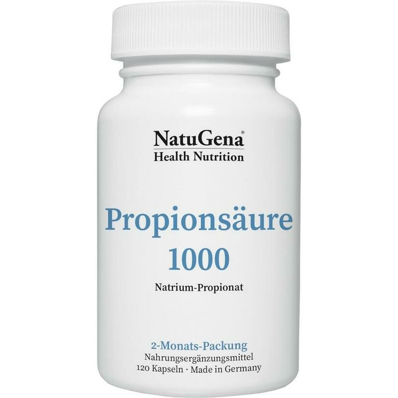 PROPIONSÄURE 1000 Natrium-Propionat vegan Kapseln