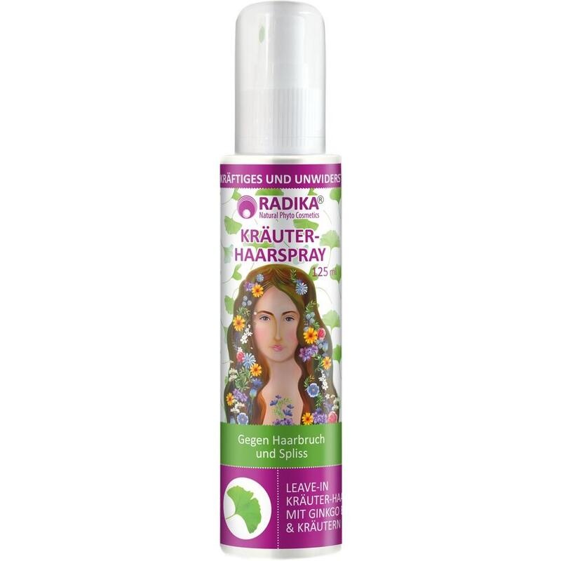 KRÄUTER-HAARSPRAY mit Ginkgo Biloba & Kräutern