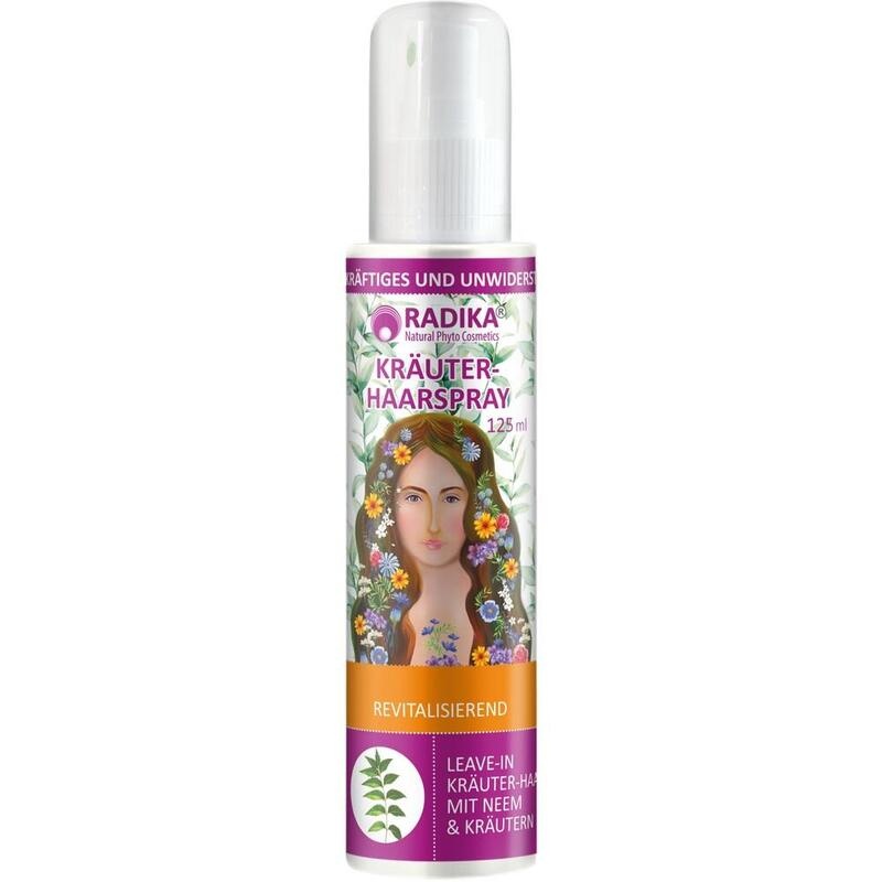 KRÄUTER-HAARSPRAY mit Neem & Kräutern