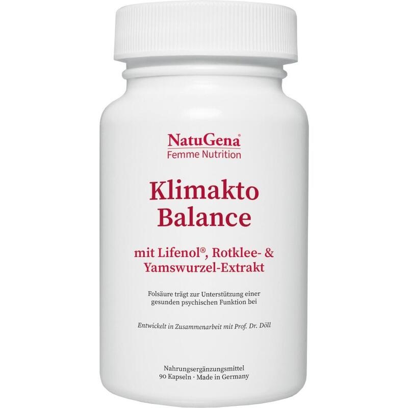 KLIMAKTO BALANCE Vit.B12+Folsäure+Biotin vegan Kps