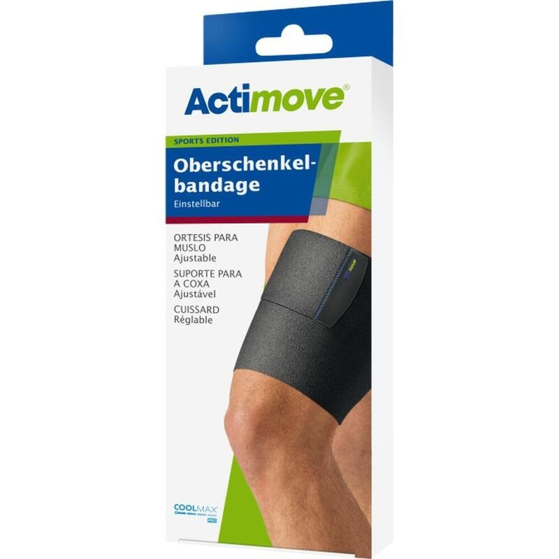 ACTIMOVE Sport Obersch.band.Einst.univers.schwarz