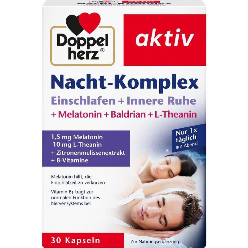DOPPELHERZ Nacht-Komplex Kapseln