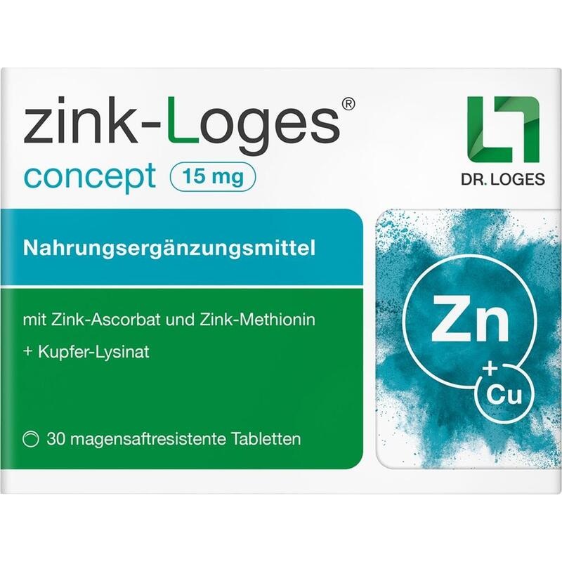 ZINK-LOGES concept 15 mg magensaftres.Tabletten
