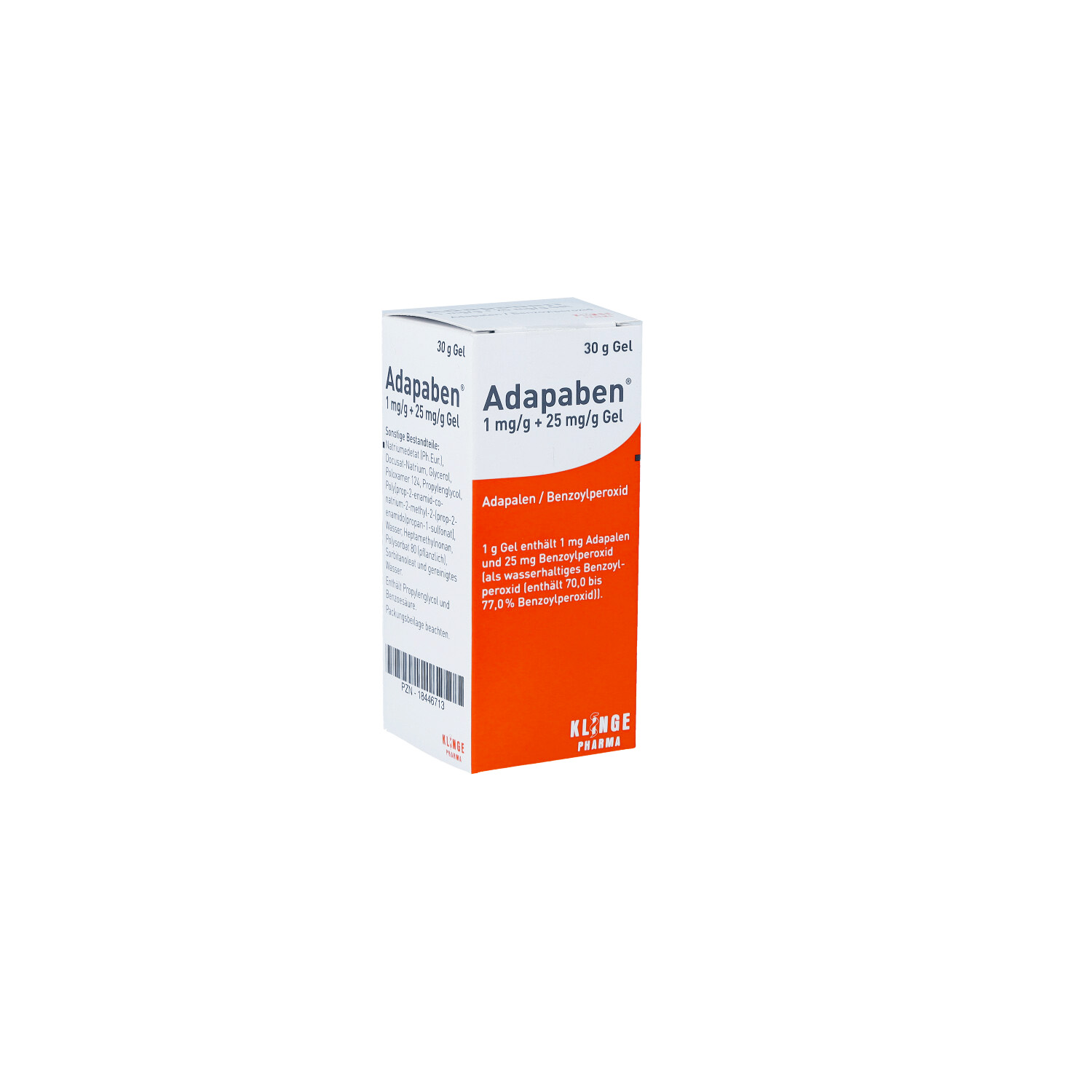 ADAPABEN 1 mg/g + 25 mg/g Gel