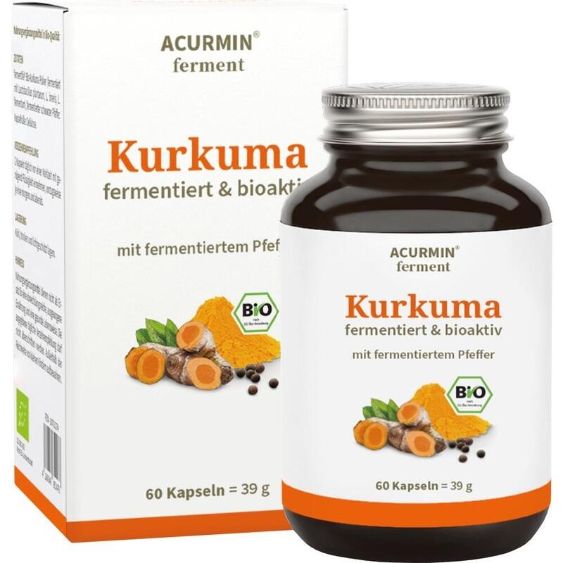 ACURMIN Ferment Kurkuma Pfeffer Kapseln