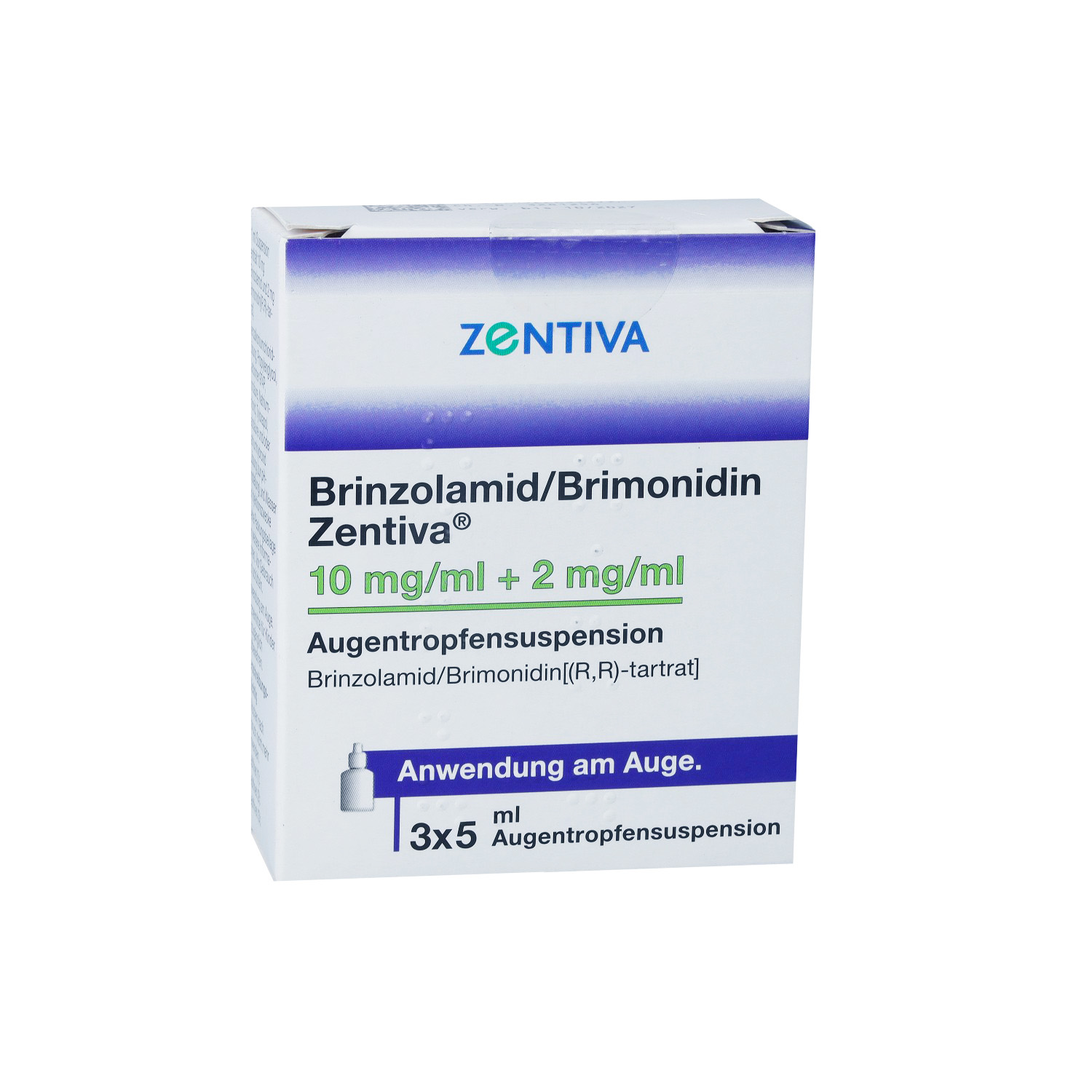 BRINZOLAMID/Brimonidin Zentiva 10mg/ml+2mg/ml ATR