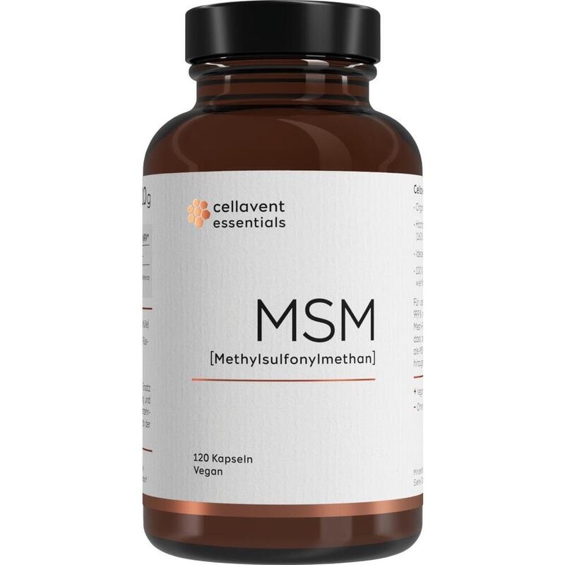 CELLAVENT essentials MSM 1600 mg 99% Kapseln