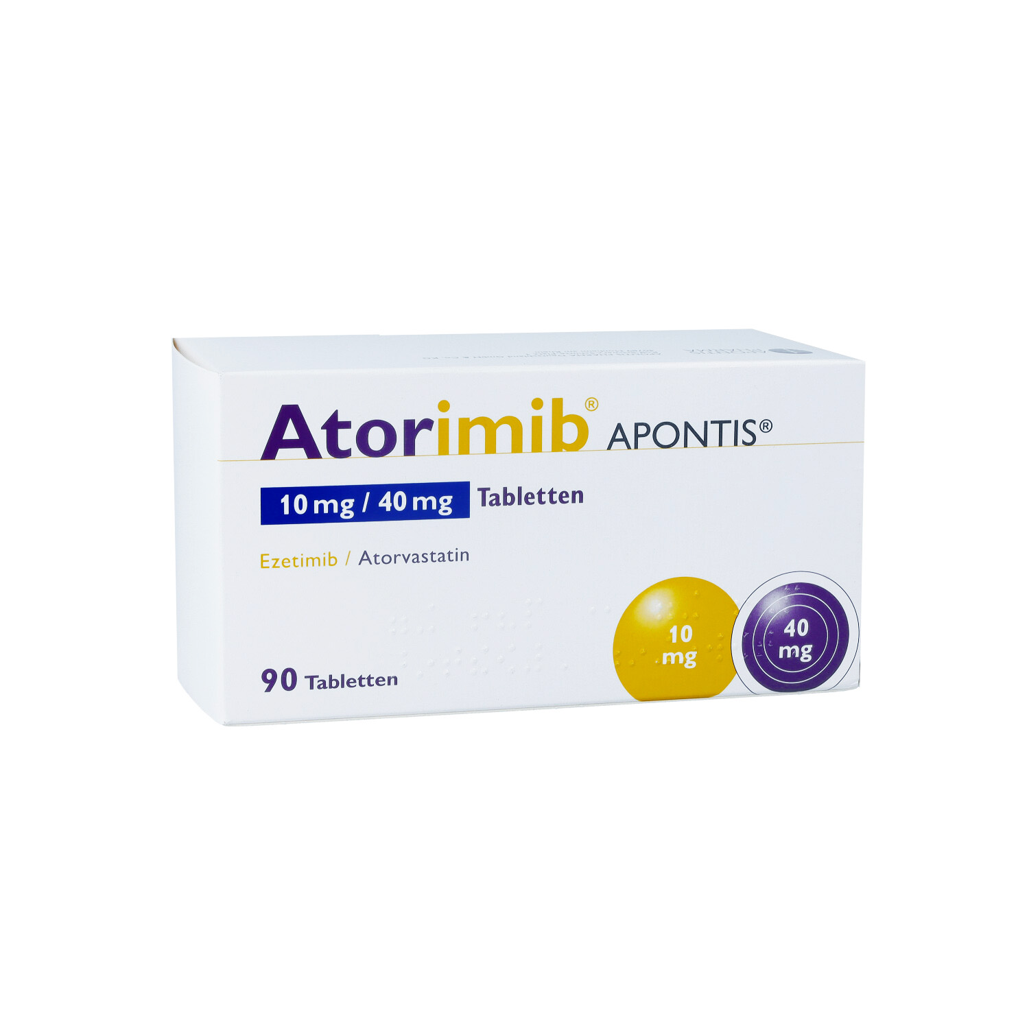 ATORIMIB APONTIS 10 mg/40 mg Tabletten