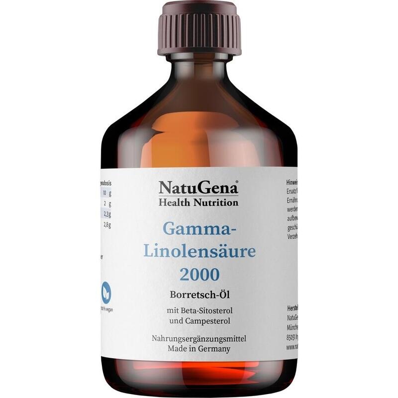 GAMMA-LINOLENSÄURE 2000 Borretsch vegan Öl