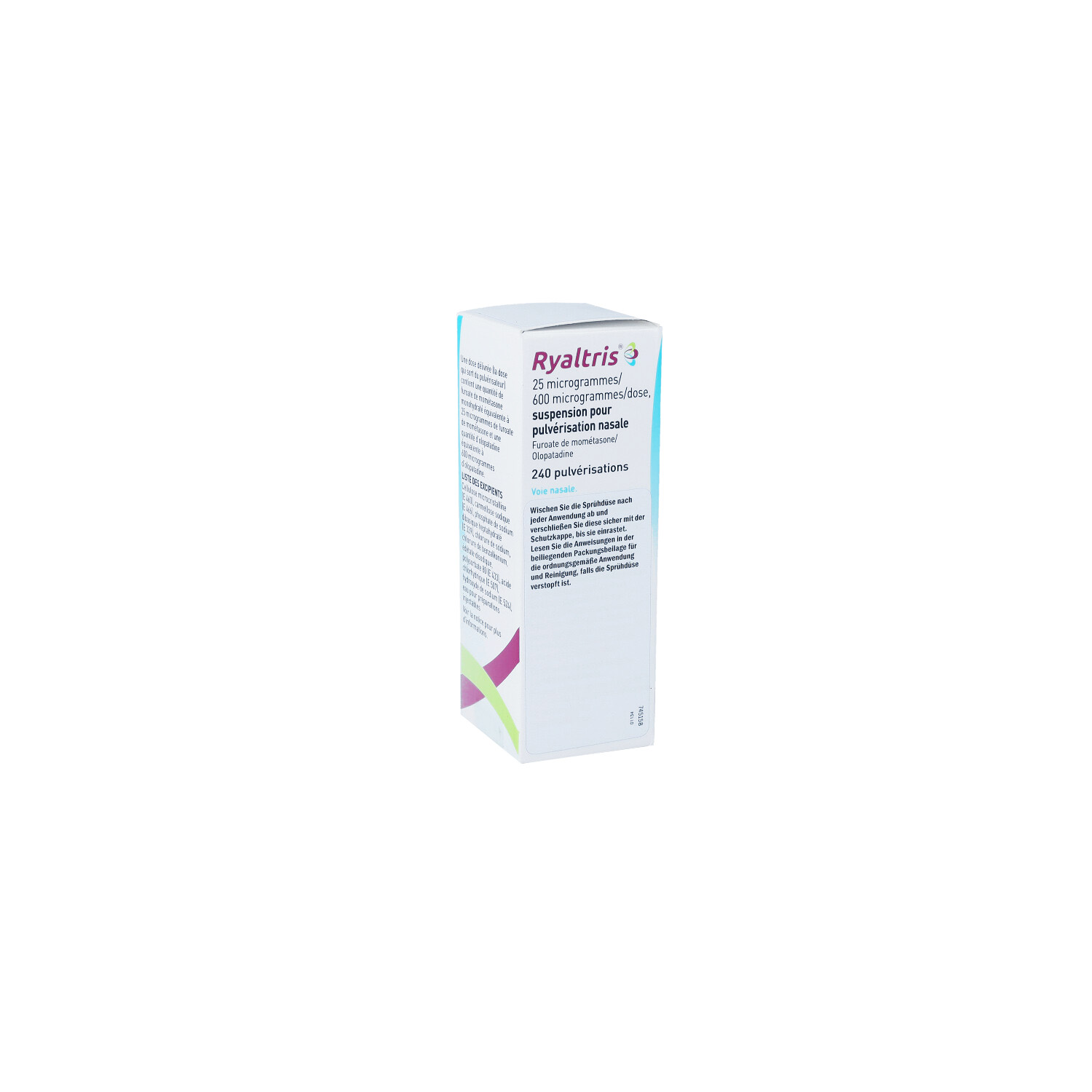 RYALTRIS 25 μg/600 μg/Sprühst.Nasenspr.240 Spr.St.