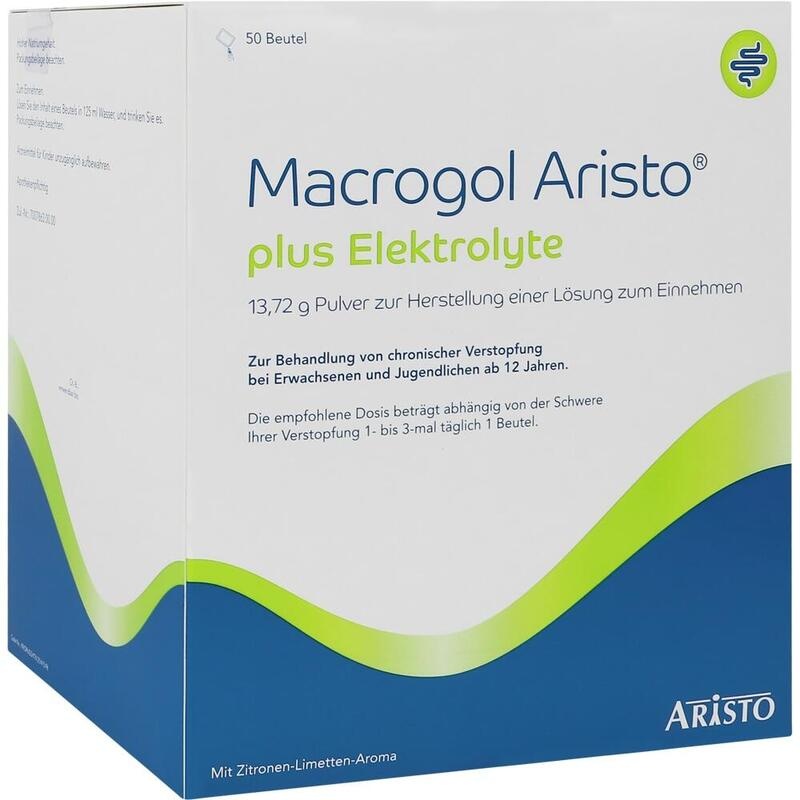 MACROGOL Aristo plus Elektrolyte 13,72 g PLE
