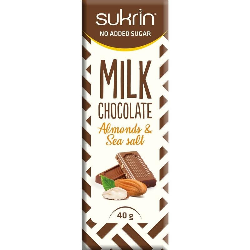 SUKRIN Choc Milk Almonds & Salt