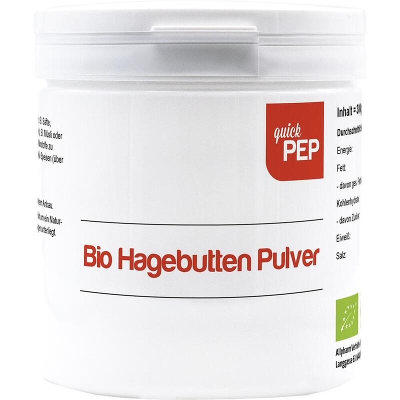 QUICKPEP Bio Hagebutte Plv.z.Her.e.Lsg.z.Einnehmen