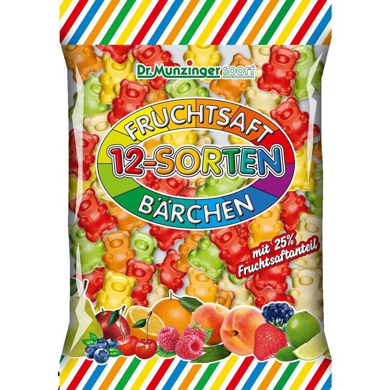 DR.MUNZINGER Fruchtsaftbärchen 12-Sorten