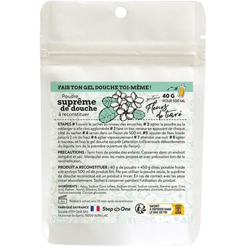 DUSCHGEL Pulver Fleurs de Tiare StepOne