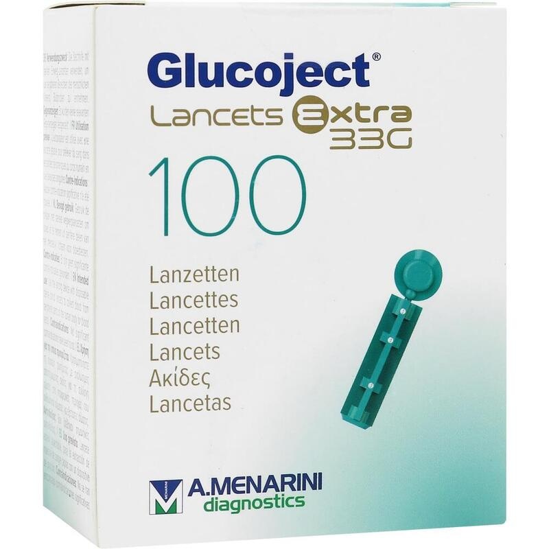 GLUCOJECT Lancets EXTRA 33 G