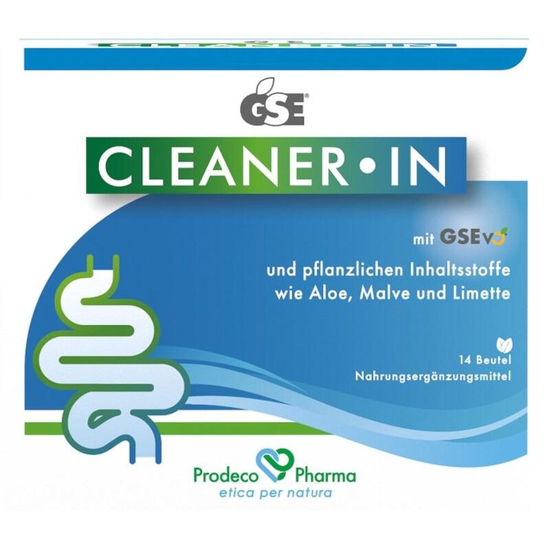 GSE Cleaner-in Plv.z.Her.e.Lsg.z.Einnehmen