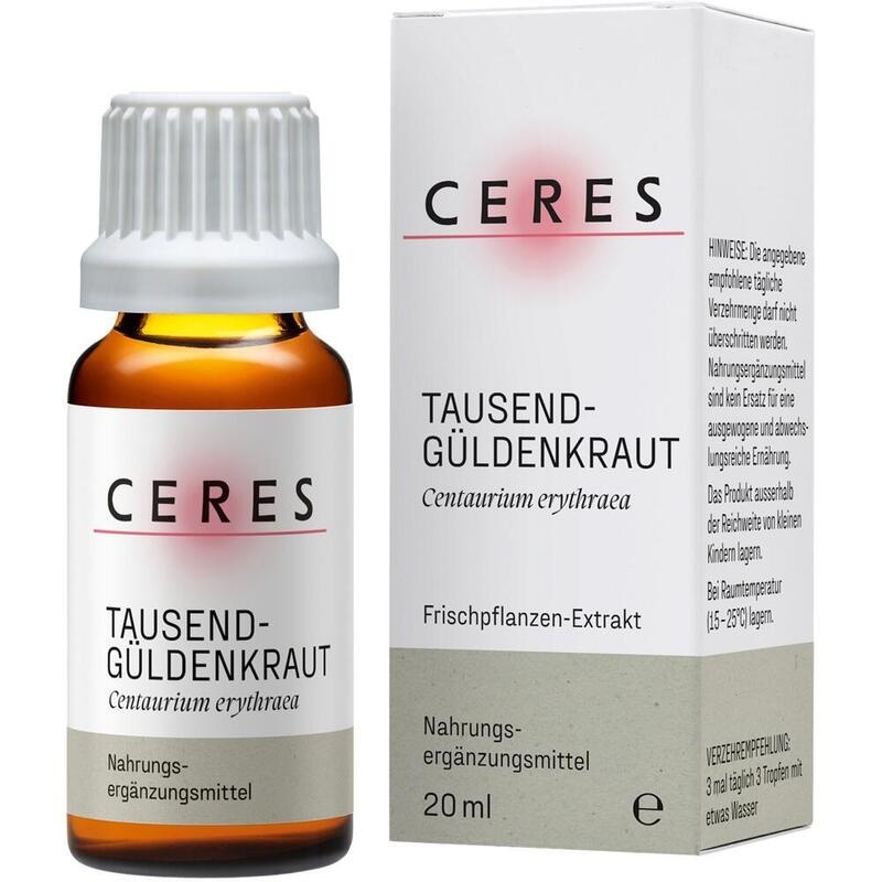 CERES Tausendgüldenkraut Centaurium eryth.Extrakt