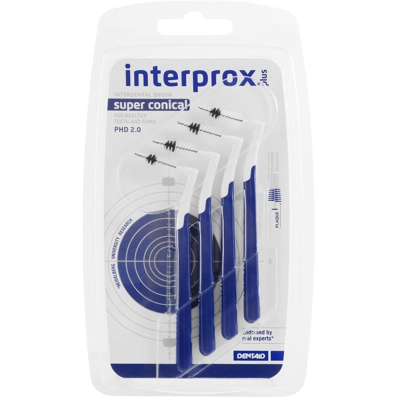 INTERPROX plus super conical blau Interdentalbür.