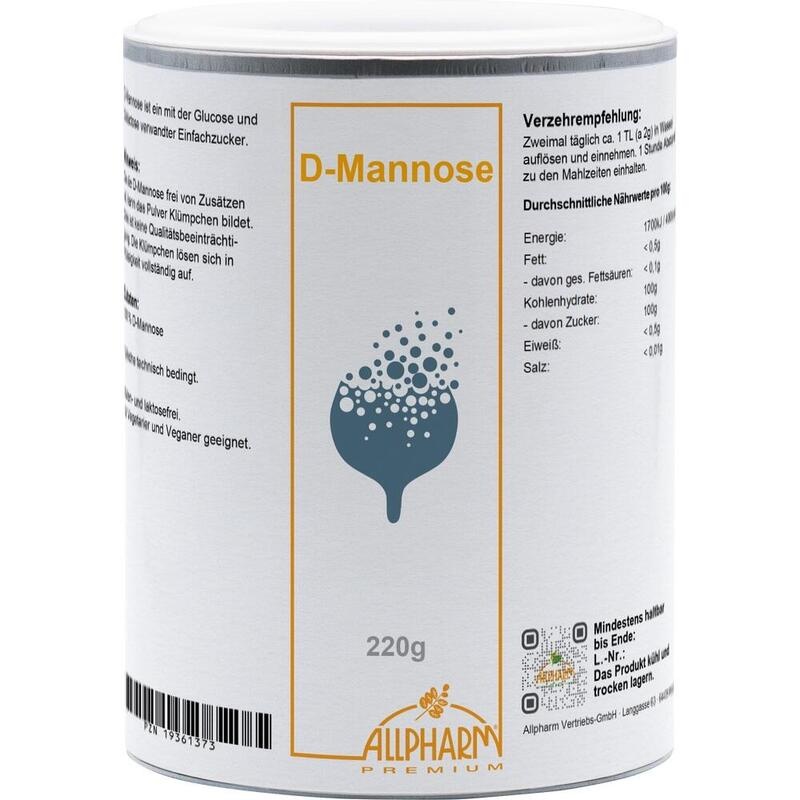 D-MANNOSE ALLPHARM Premium Pulver