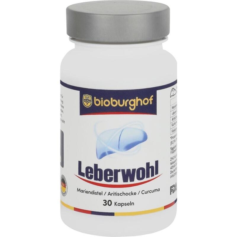 BIOBURGHOF Leberwohl Hartkapseln