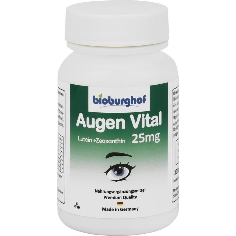BIOBURGHOF Extra Sehkraft Hartkapseln