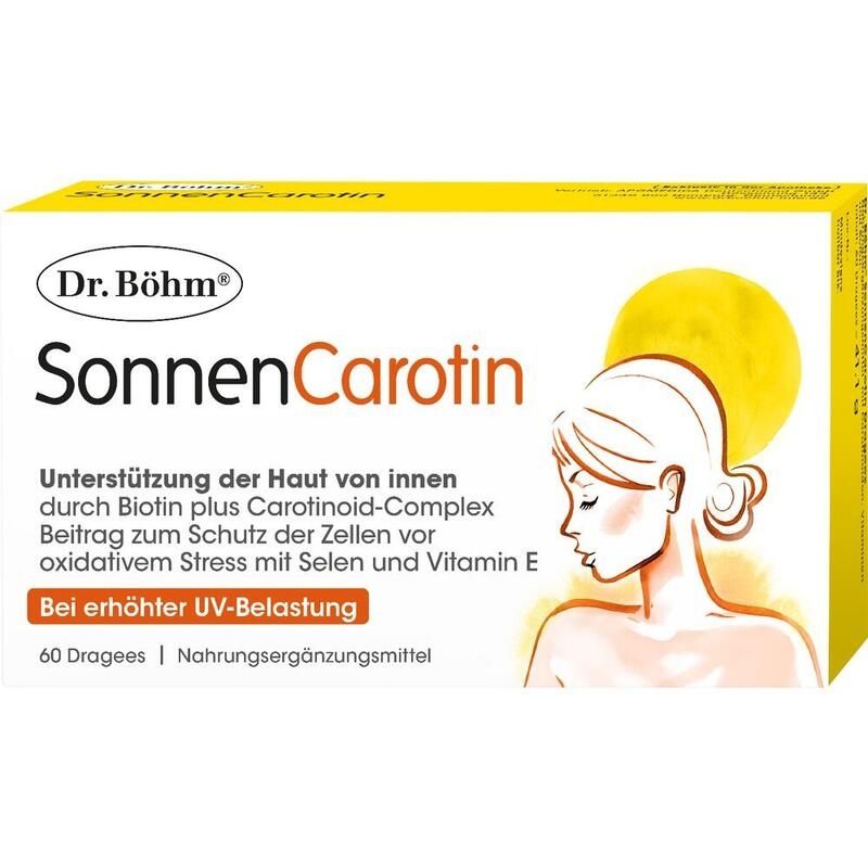 DR.BÖHM SonnenCarotin Dragees